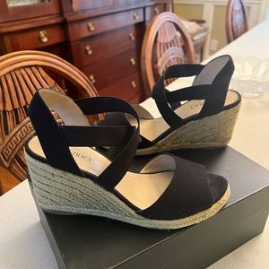 Ellen Tracy espadrille wedges